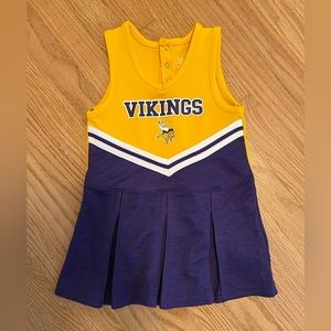 Toddler Viking cheerleader uniform - size 2T
